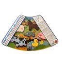 2Kids Toys - Összekapcsolható fa puzzle: Vidám farm - JátékManufaktúra