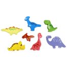 2Kids Toys - Összekapcsolható fa puzzle: Dinoszauruszok - JátékManufaktúra