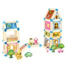 2Kids Toys - Színes fa építőkészlet: Kastély - JátékManufaktúra