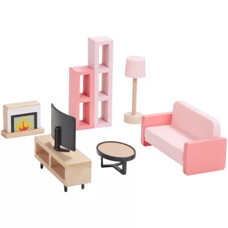 2Kids Toys - Bútorkészlet családdal (5 az 1-ben) - JátékManufaktúra