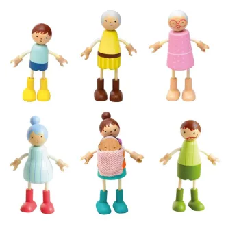 2Kids Toys - Babaház babák - Család - JátékManufaktúra