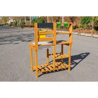 2Kids Toys - Fa kerti játékkonyha mosogatóval - JátékManufaktúra