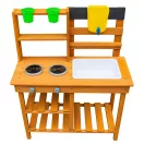 2Kids Toys - Fa kerti játékkonyha mosogatóval - JátékManufaktúra