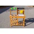 2Kids Toys - Fa kerti játékkonyha mosogatóval - JátékManufaktúra