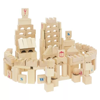 2Kids Toys - Natúr építőkockák XL 220 db - JátékManufaktúra
