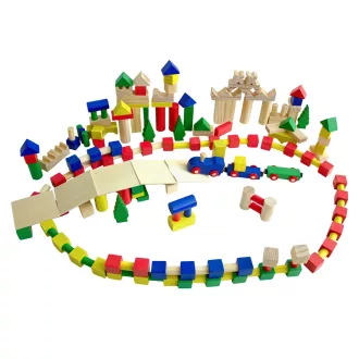 2Kids Toys - Színes építőkockák 500 db - JátékManufaktúra