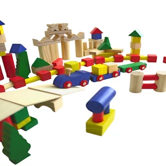 2Kids Toys - Színes építőkockák 500 db - JátékManufaktúra