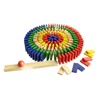 2Kids Toys - Színes dominó 400 db - JátékManufaktúra