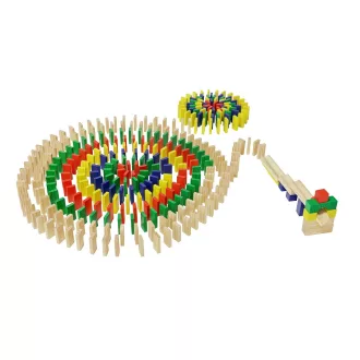 2Kids Toys - Színes dominó 400 db - JátékManufaktúra