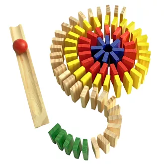 2Kids Toys - Színes dominó 400 db - JátékManufaktúra