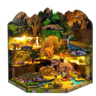 2Kids Toys - Miniatűr házikó Titkos erdei birodalom - JátékManufaktúra