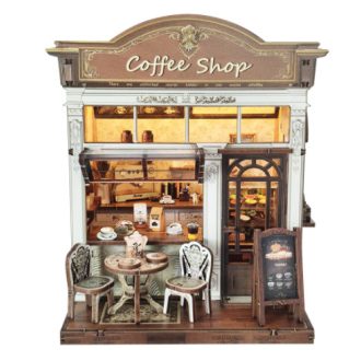 2Kids Toys - Miniatűr házikó Kávézó üzlet - JátékManufaktúra