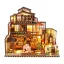 2Kids Toys - Babaház miniatúra Díszes cseresznyefa villa - JátékManufaktúra