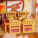 2Kids Toys - Babaház miniatúra Díszes cseresznyefa villa - JátékManufaktúra