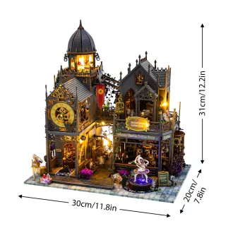 2Kids Toys - Babaház miniatúra Huoluo kastély - JátékManufaktúra