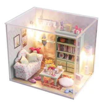 2Kids Toys - Babaház miniatúra Családi terem - JátékManufaktúra