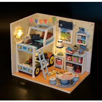 2Kids Toys - Babaház miniatúra Charles szobája - JátékManufaktúra