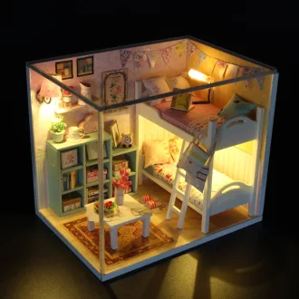 2Kids Toys - Babaház miniatúra Cheryl szobája - JátékManufaktúra