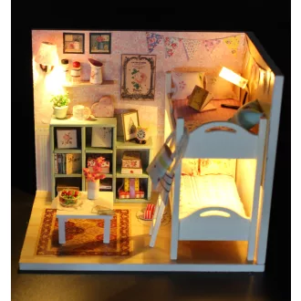 2Kids Toys - Babaház miniatúra Cheryl szobája - JátékManufaktúra