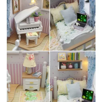 2Kids Toys - Babaház miniatúra Álmaid otthona - JátékManufaktúra