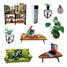 2Kids Toys - Babaház miniatúra Romantikus skandináv stílus - JátékManufaktúra