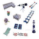 2Kids Toys - Babaház miniatúra A kék tengerpartnál - JátékManufaktúra