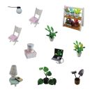 2Kids Toys - Babaház miniatúra Rózsaszín ház - JátékManufaktúra