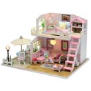 2Kids Toys - Babaház miniatúra Rózsaszín ház - JátékManufaktúra