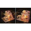 2Kids Toys - Babaház miniatúra Rózsaszín ház - JátékManufaktúra