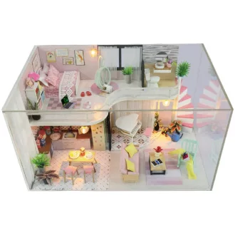 2Kids Toys - Babaház miniatúra Anna Rózsás dallamok háza - JátékManufaktúra