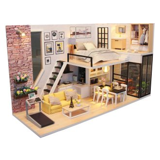 2Kids Toys - Babaház miniatúra A boldogság háza - JátékManufaktúra