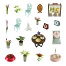 2Kids Toys - Babaház miniatúra Macskakávézó kerttel - JátékManufaktúra