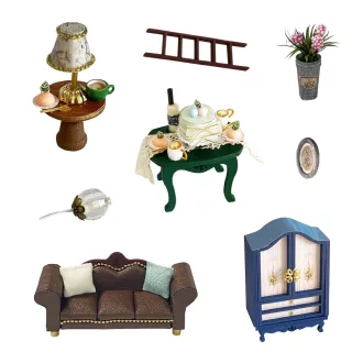 2Kids Toys - Babaház miniatúra Álomépítészeti pavilon - JátékManufaktúra