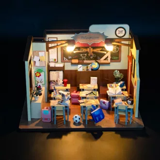 2Kids Toys - Babaház miniatúra Iskolai osztályterem - JátékManufaktúra