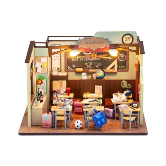 2Kids Toys - Babaház miniatúra Iskolai osztályterem - JátékManufaktúra