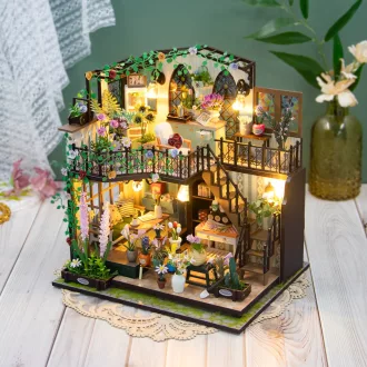 2Kids Toys - Babaház miniatúra Darcy virágháza - JátékManufaktúra