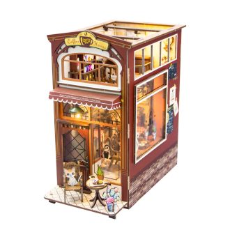 2KidsToys-3D könyvtámasz kirakó, Kávézó - JátékManufaktúra