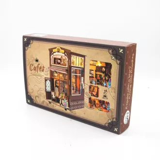 2KidsToys-3D könyvtámasz kirakó, Kávézó - JátékManufaktúra