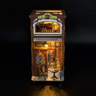 2KidsToys-3D könyvtámasz kirakó, Kávézó - JátékManufaktúra