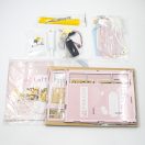 2KidsToys-3D könyvtámasz kirakó, Rózsaszín lakás - JátékManufaktúra