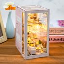 2KidsToys-3D könyvtámasz kirakó, Rózsaszín lakás - JátékManufaktúra