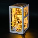 2KidsToys-3D könyvtámasz kirakó, Rózsaszín lakás - JátékManufaktúra