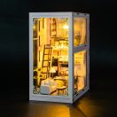 2KidsToys-3D könyvtámasz kirakó, Rózsaszín lakás - JátékManufaktúra