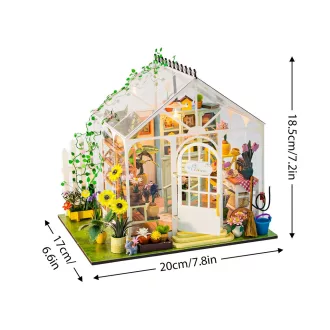 2Kids Toys - Babaház miniatúra Virágzó pavilon - JátékManufaktúra