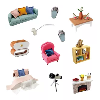 2Kids Toys - Babaház miniatúra Jitřenka műhelye - JátékManufaktúra