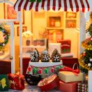 2Kids Toys - Babaház miniatúra Karácsonyi cukrászda - JátékManufaktúra