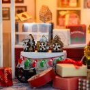 2Kids Toys - Babaház miniatúra Karácsonyi cukrászda - JátékManufaktúra