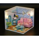 2Kids Toys - Babaház miniatúra Napfényes nappali - JátékManufaktúra