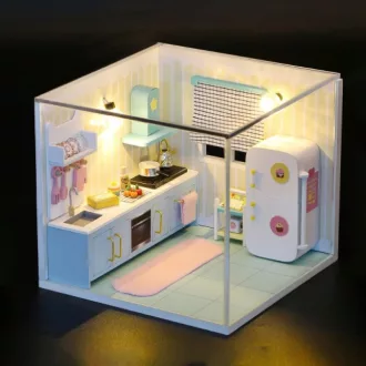 2Kids Toys - Babaház miniatúra Vidám konyha - JátékManufaktúra