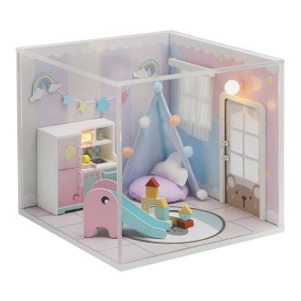 2Kids Toys - Babaház miniatúra Szivárványház - JátékManufaktúra